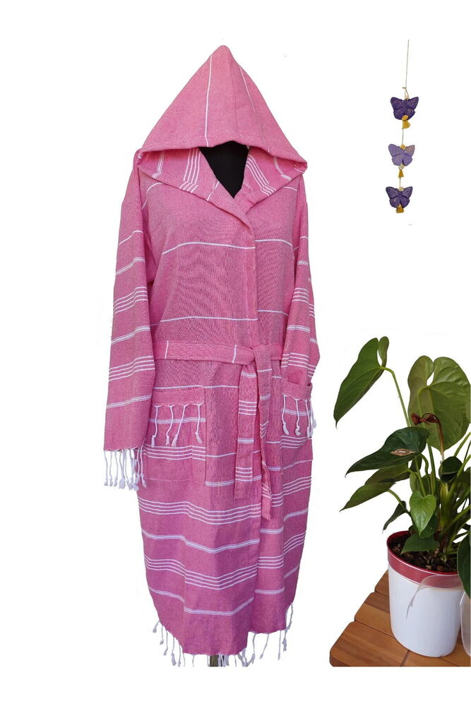 Basic Layers Turkish Cotton Bathrobe for Men and Women