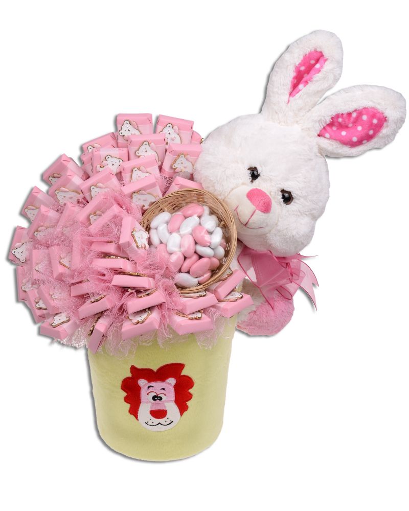 Peluş Kız Bebek Çikolatası