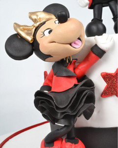Mickey ve Minnie Doğum Günü Pastası #3